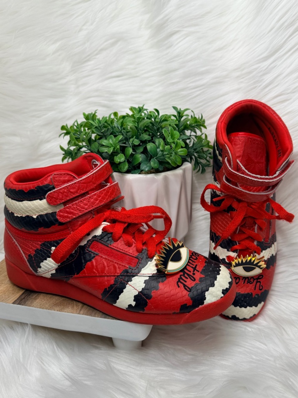 Reebok Freestyle Hi Melody Ehsani sneakers collaboration